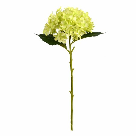 DARE2DECOR 19 in. Mini Green Hydrangea Spray DA3255736